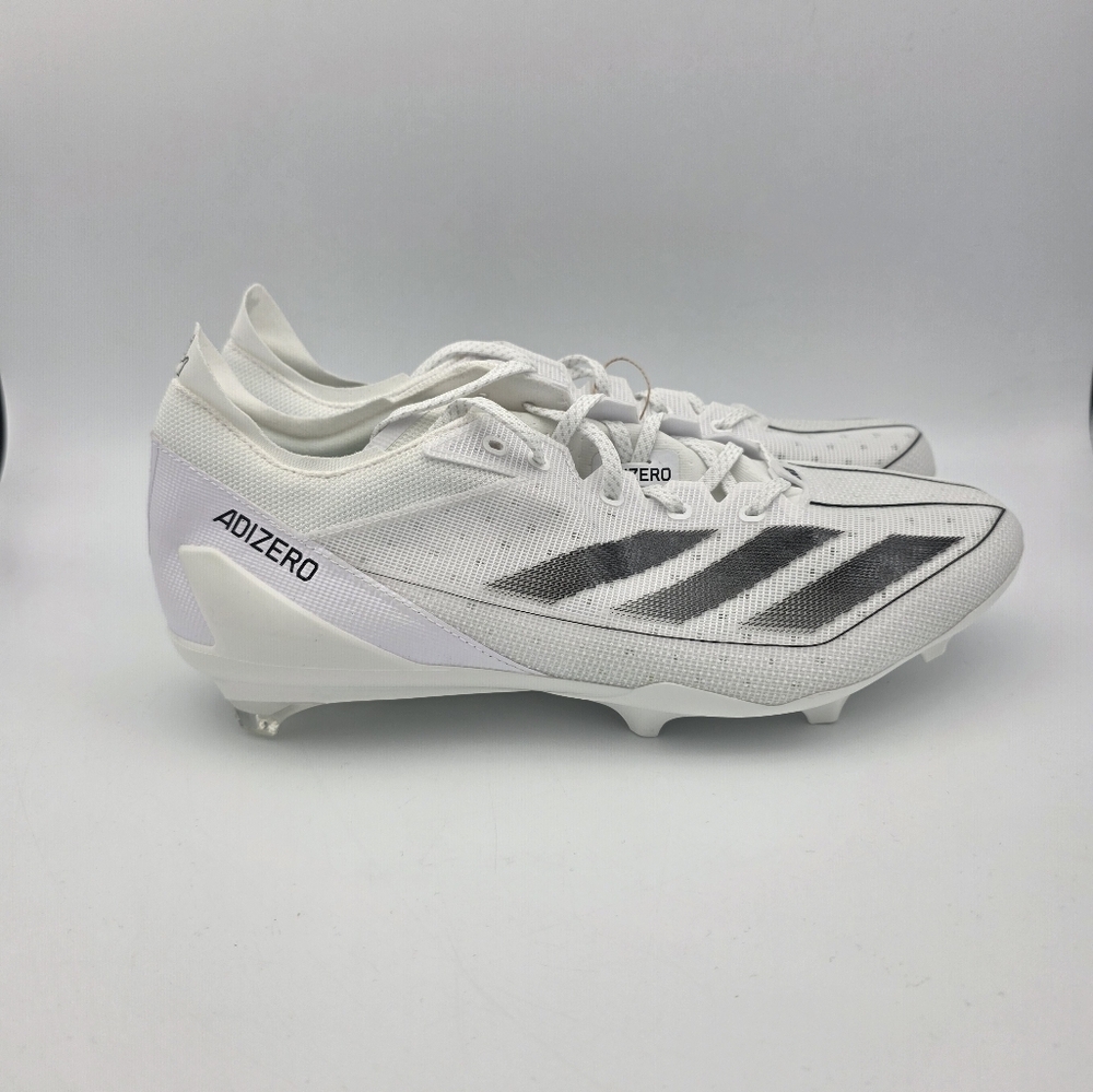 Adidas Adizero Electric Football Cleats Men's Size 13 White Black IH5030